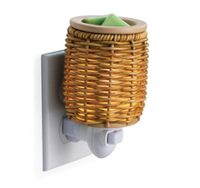 Load image into Gallery viewer, Wicker Plug-In Wax Warmer